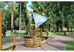 Игровой дворик Лодка