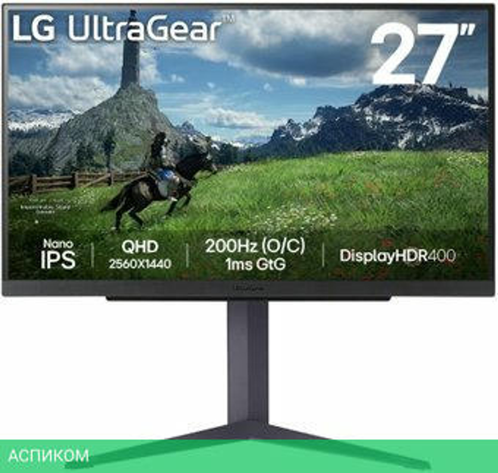 Игровой монитор LG UltraGear 27GS85Q-B