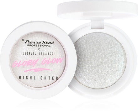 Pierre Rene Glory by Jędrzej Urbański Glow Highlighter - Компактный пудровый хайлайтер, 3 g