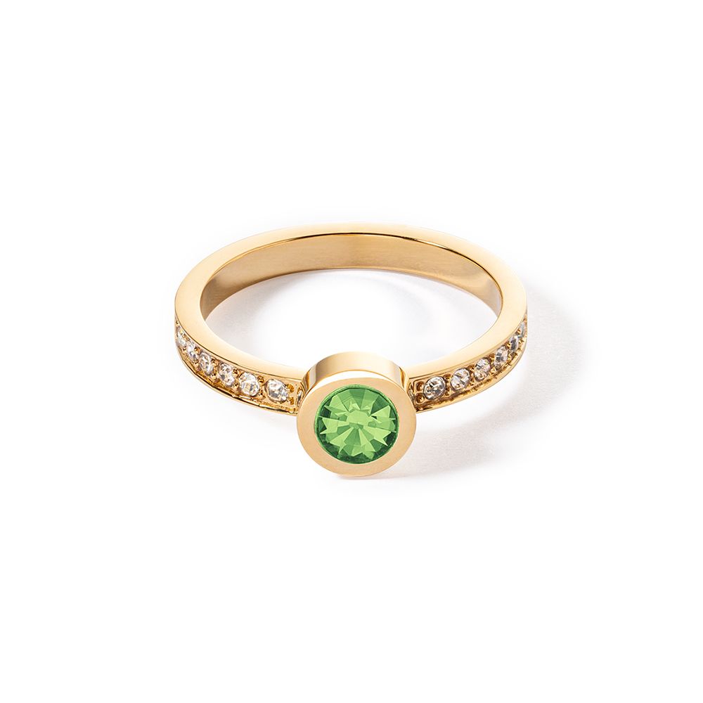 Кольцо Coeur de Lion Green-Gold 0228/40-0516 56
