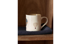 Zara Home кружка из каменной керамики, цвет разноцветный, 11.5 см
