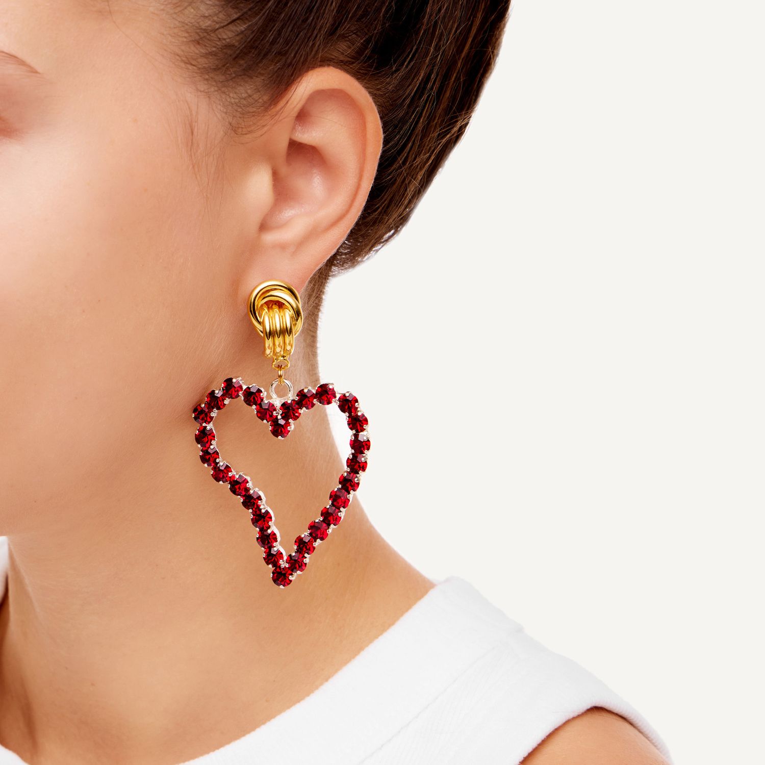 Серьги All of My Hearts Pink