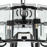 713267 Люстра NOVARA 6x40W E14 ЧЕРНЫЙ МАТОВЫЙ