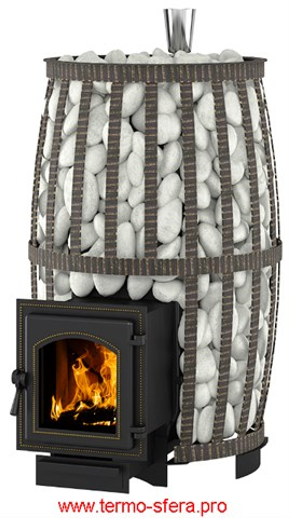 Печь ВЕЗУВИЙ Легенда Русский пар Ковка 30 (270)