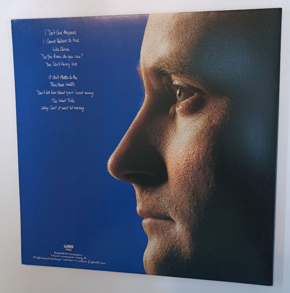 Винтажная виниловая пластинка LP Phil Collins Hello, I Must Be Going (Japan 1982)