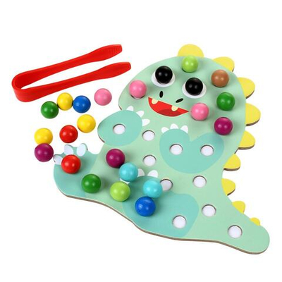 Развивающая игрушка деревянная с шариками коробка C-41932