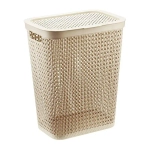 Корзина для белья ПИРУЛА 35л латте