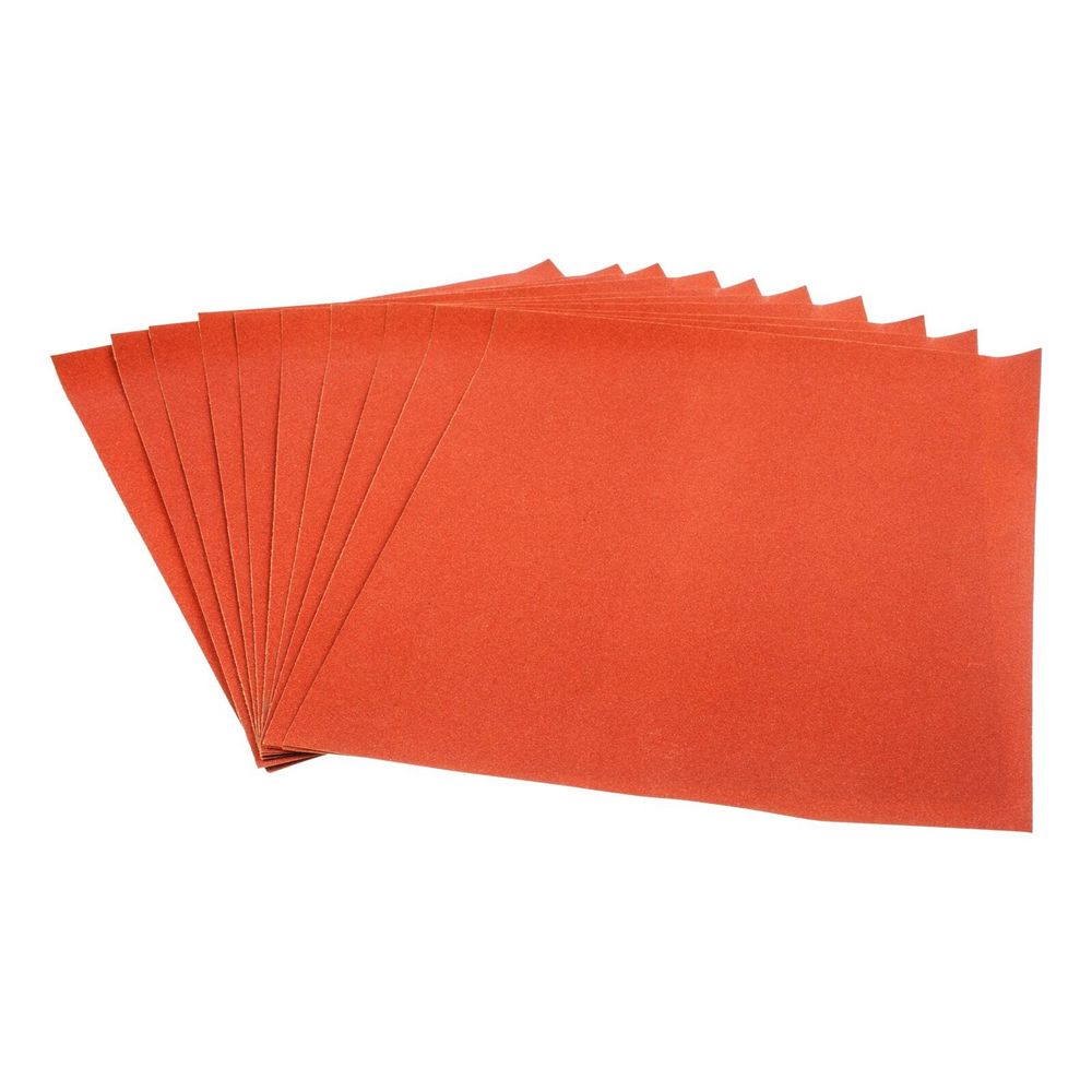 Шлифовальный лист Р 400, 220х270мм на бумажной основе "РемоКолор", водос., оксид алюминия, 10шт., (уп.)