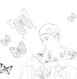 Descendants of the Sun Coloring Book