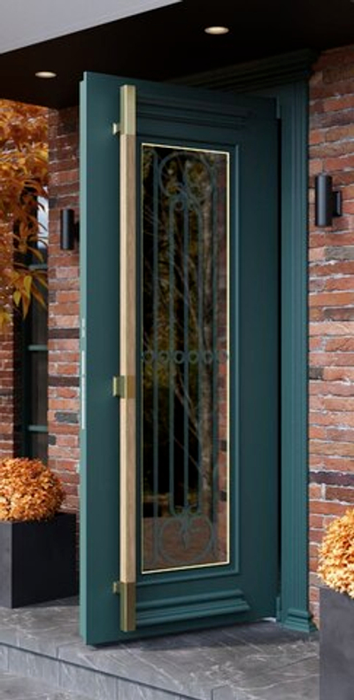 Art. 40x40 Inox Oak Solid Basic Trio