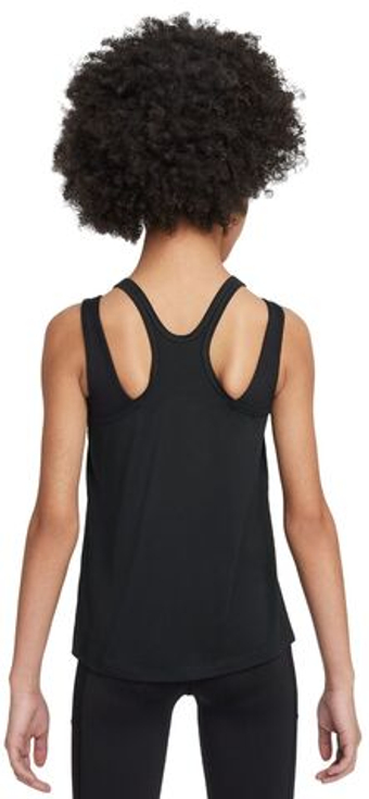 Футболка для девочки теннисная Nike Kids One Classic Dri-Fit Tank - черный