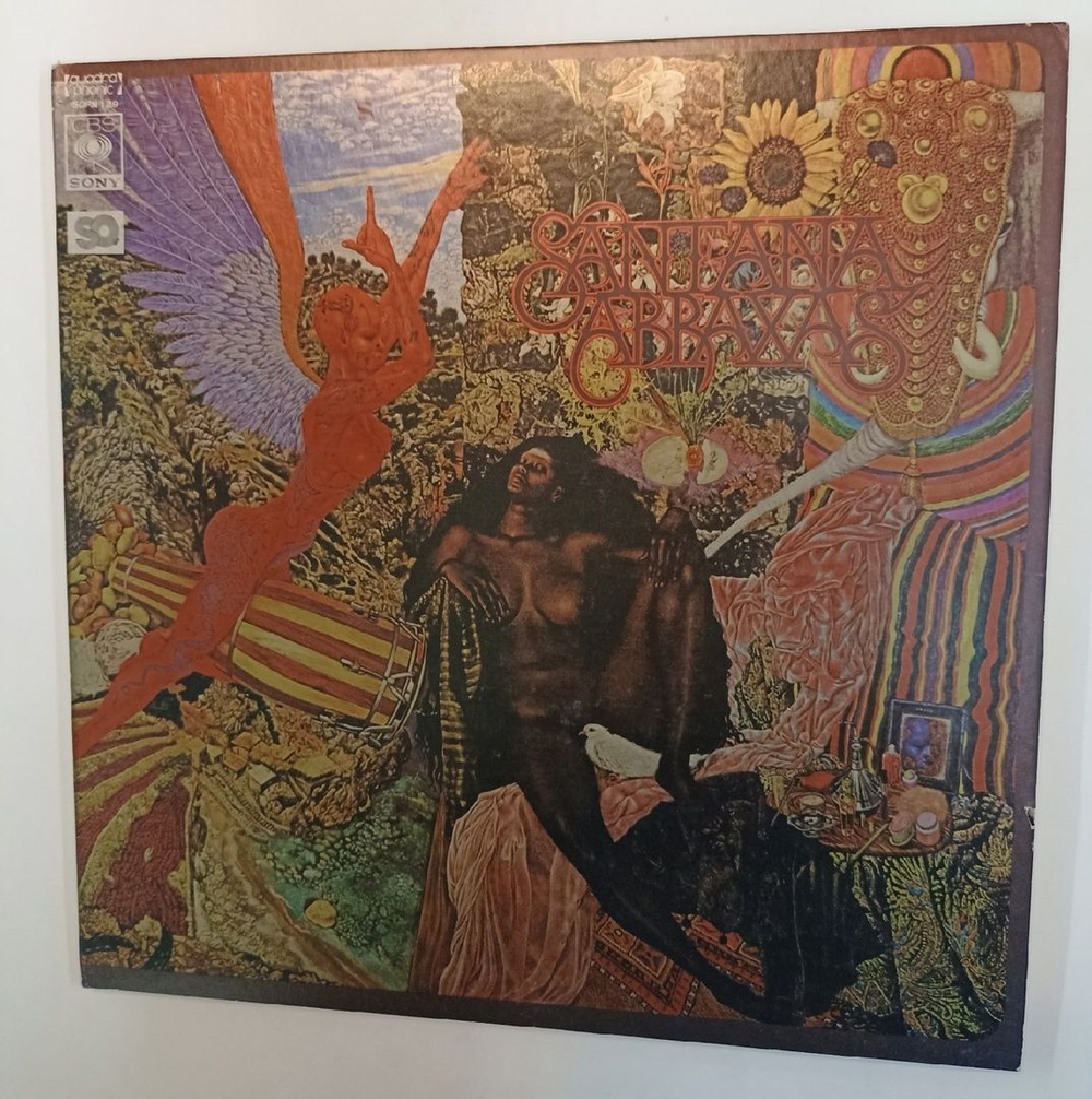 Винтажная виниловая пластинка Santana Abraxas (Japan 1975)