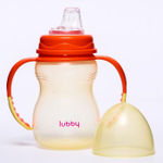 Поильник-непроливайка с мягк. нос., от 6 мес, 250 мл, PP, сил. арт.7317