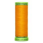 Нитки для тонких тканей Gutermann Extra Fine 150 (200 метров), 5 кат. | 362 оранжево-желтый