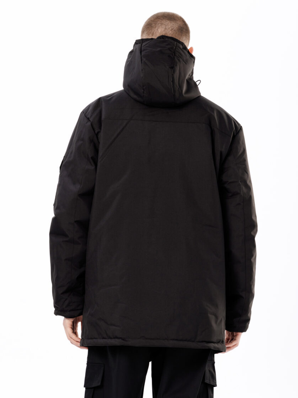 Куртка UNAFFECTED Down Hooded Parka Чёрный