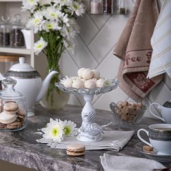 Фруктовница-конфетница Птичка Терра сонг Сильвер