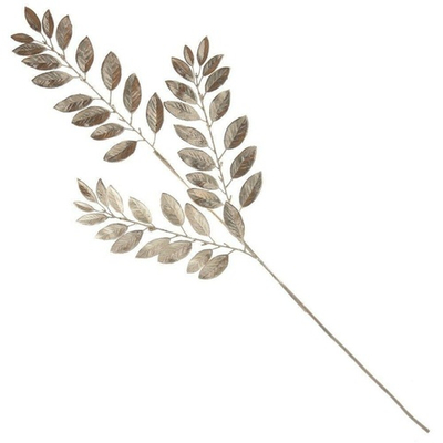 Ветка декоративная "Богемный стиль" 56 см, Серебро