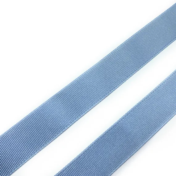 Репсовая лента (сантюр) 25мм, голубая, Греция