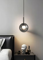 Pendant design lamp Luna basso by Occhio