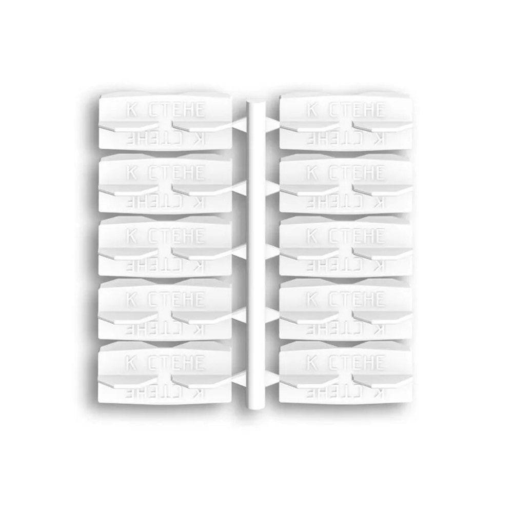 Соединители универсальные для прямых и угловых стыков к плинтусу Идеал Дюра (10 шт. во флоупаке)