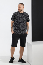 Пижама мужская шорты+футболка КП-087