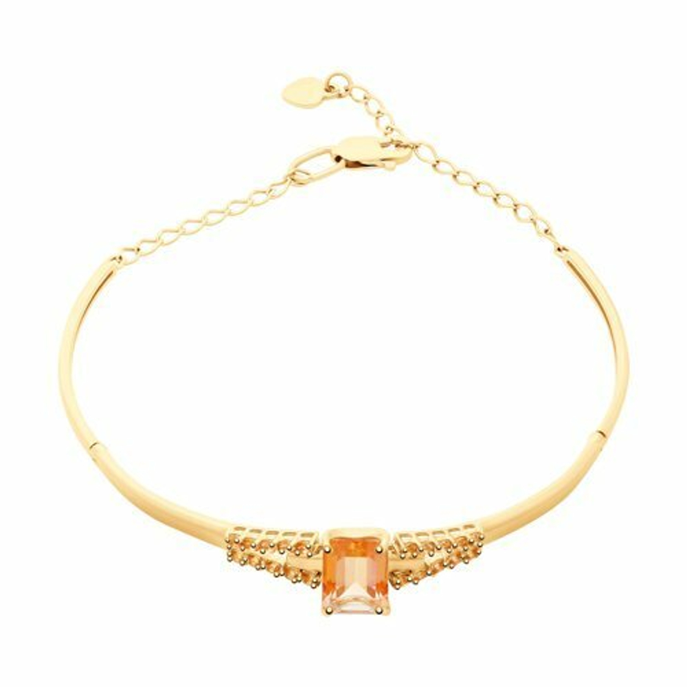 Браслет из золота с топазами Swarovski
