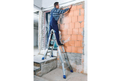 STABILO Шарнирная телескопическая лестница 4х4 (133953)