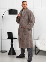 Халат мужской Идеал-3 Виотекс СЕРЫЙ