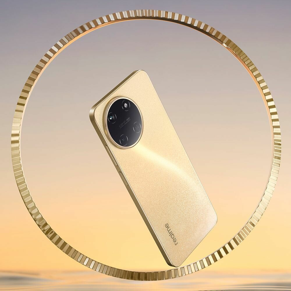Смартфон realme 11 4G 8/256 ГБ RU, Dual nano SIM, золотой