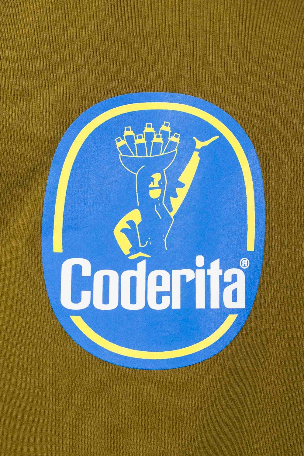 Толстовка Codered крюнек Firm Wide Summer Зеленый Армейский Coderita