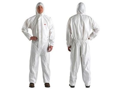 Комбинезон ламинированный 3M™ 4510 , белый, тип 5/6, размер L, 20 шт/кор