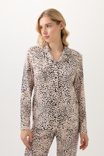 Пижама женская  Cosyland бежевый с черным