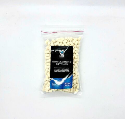 Войлочные патчи NEO ELEMENTS 6 мм [22LR, .22Short. Пневм. 5,5 мм] (100 шт.)