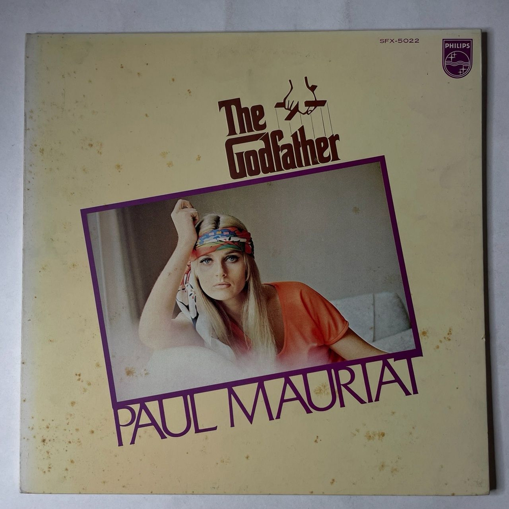 Винтажная виниловая пластинка LP Paul Mauriat Поль Мориа The Godfather Крестный Отец (Japan 1972) (No Obi)