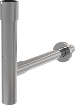 Сифон Alca Plast A402 для умывальника 32 мм DESIGN, цельнометаллический, массивный