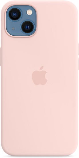 Чехол Apple Silicone Case with MagSafe for iPhone 13, «розовый мел»