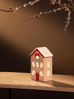 Домик с подсветкой Fensmark из коллекции New Year Essential, 15 см
