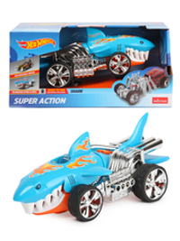 Машина Хот вилс машинка в виде акулы с дизайном 62002 | Hot Wheels Action Sharkruiser c большими колёсами 3+