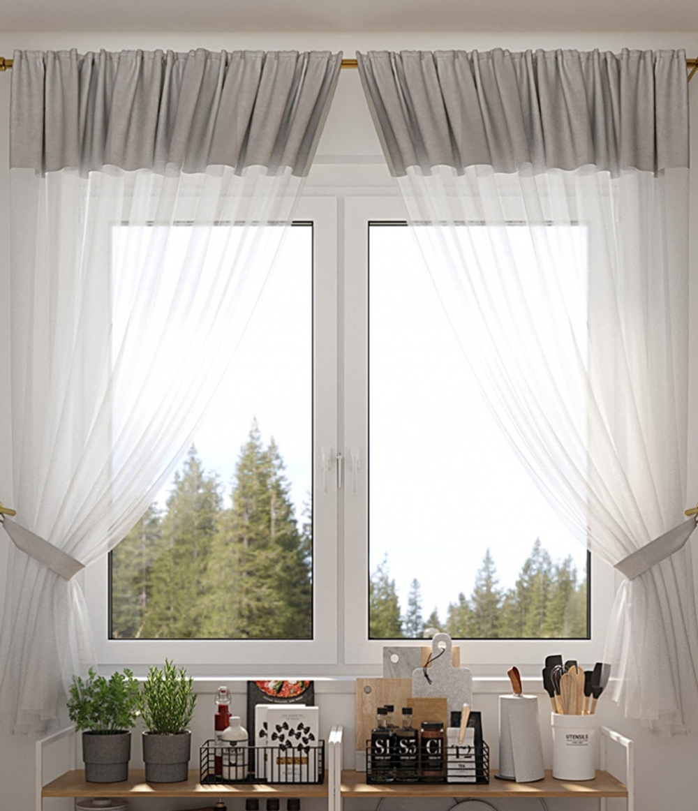 Комплект штор Legrand Софт-Вуаль 1350х1600 мм