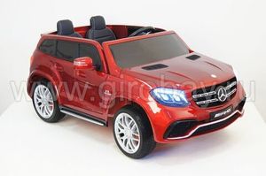 Детский электромобиль River Toys MERCEDES-BENZ GLS63 4WD красный фото №1