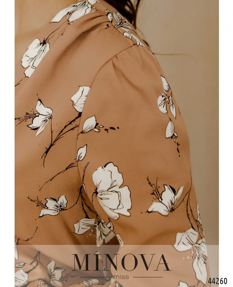 Платье 2172-пудровый Minova