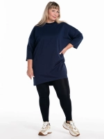 Кофта оверсайз больших размеров теплая туника