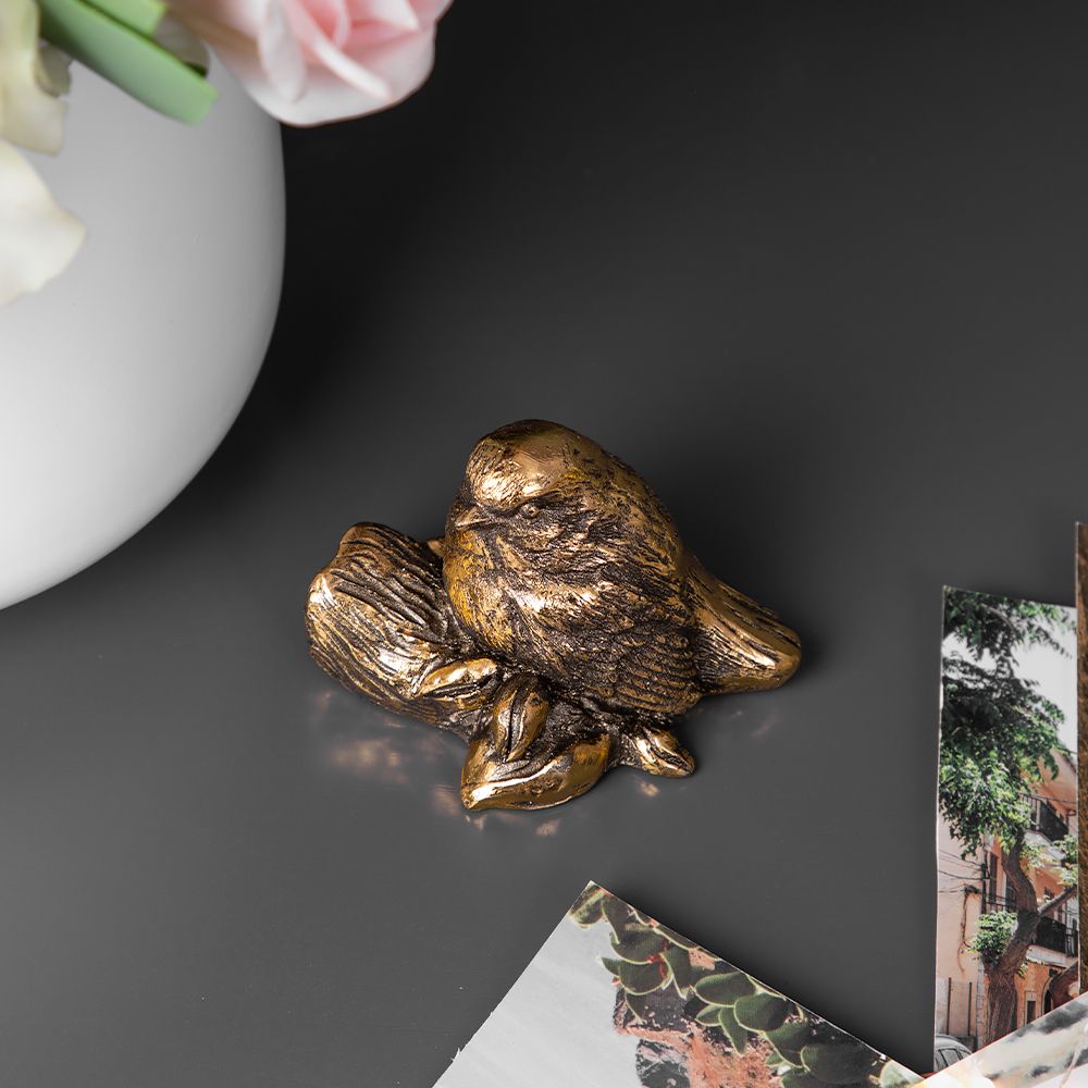 Статуэтка Птичка Зарничка Бронза