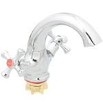 Смеситель для раковины, G.lauf, корот изл, с кран-буксой, хром, QML1-A827