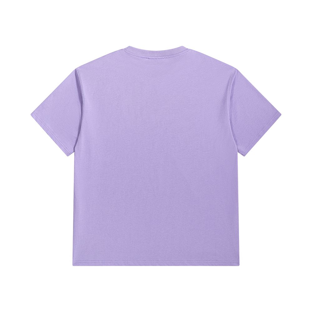 Футболка Ymkashix Sprayed logo фиолетовая