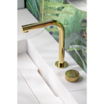 Смеситель для раковины автоматический Boheme Tech 158-G ЗОЛОТО