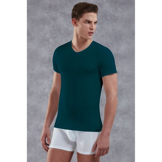 Мужская футболка изумрудная Doreanse 2855