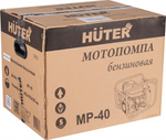 Мотопомпа бензиновая HUTER MP- 40 для слабозагрязненной воды 70/11/2