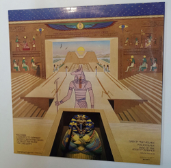 Винтажная виниловая пластинка LP Iron Maiden Powerslave (Россия 1993)