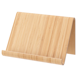 IKEA VIVALLA  (ИКЕА ВИВАЛЛА)  -  Подставка для планшета, бамбуковый шпон, 26x17 см